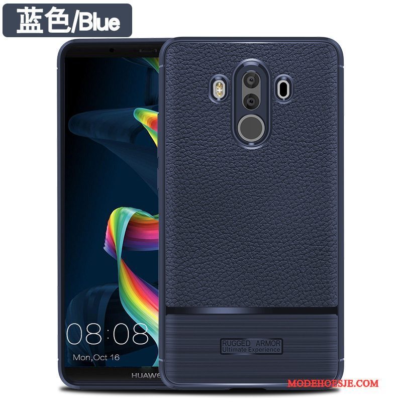 Hoesje Huawei Mate 10 Pro Zacht Rood Anti-fall, Hoes Huawei Mate 10 Pro Bescherming Telefoon