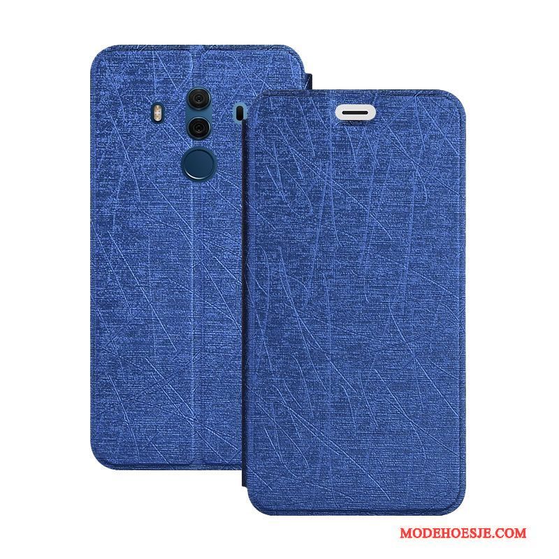 Hoesje Huawei Mate 10 Pro Zakken Roodtelefoon, Hoes Huawei Mate 10 Pro Siliconen