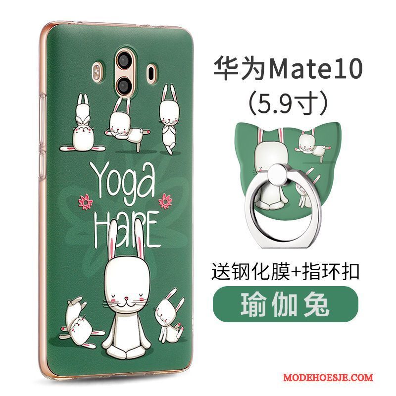 Hoesje Huawei Mate 10 Scheppend Persoonlijktelefoon, Hoes Huawei Mate 10 Zakken Roze Anti-fall
