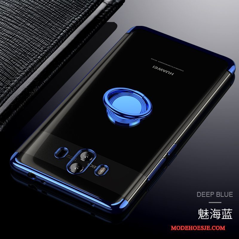 Hoesje Huawei Mate 10 Siliconen Telefoon Trend, Hoes Huawei Mate 10 Zacht Blauw Anti-fall