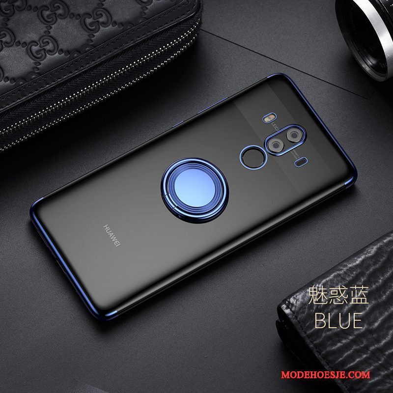 Hoesje Huawei Mate 10 Siliconen Telefoon Trend, Hoes Huawei Mate 10 Zacht Blauw Anti-fall