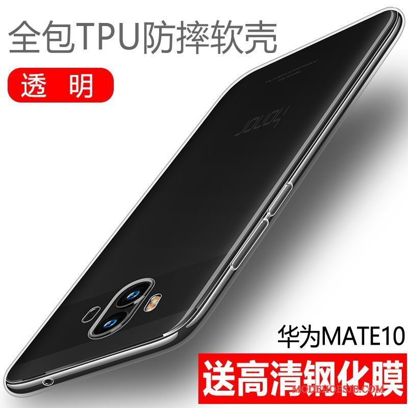 Hoesje Huawei Mate 10 Zacht Trendtelefoon, Hoes Huawei Mate 10 Siliconen Schrobben Roze