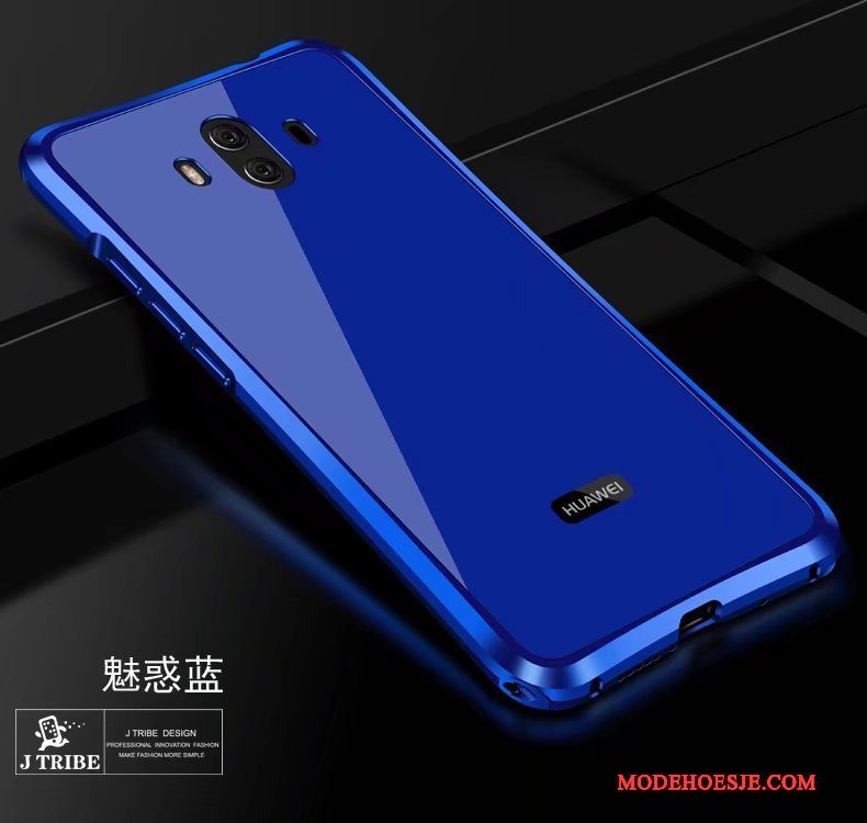 Hoesje Huawei Mate 10 Zakken Hardtelefoon, Hoes Huawei Mate 10 Scheppend Blauw Trend