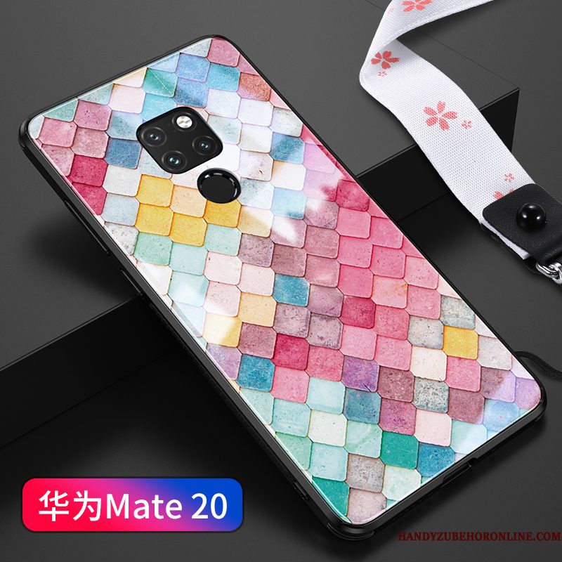 Hoesje Huawei Mate 20 Bescherming Anti-fall Wind, Hoes Huawei Mate 20 Zakken Groentelefoon