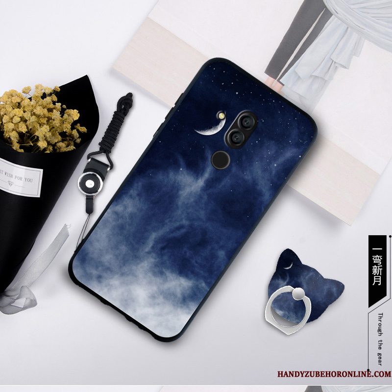 Hoesje Huawei Mate 20 Lite Zacht Skärmskydd Lichte En Dun, Hoes Huawei Mate 20 Lite Bescherming Anti-fall Tempereren