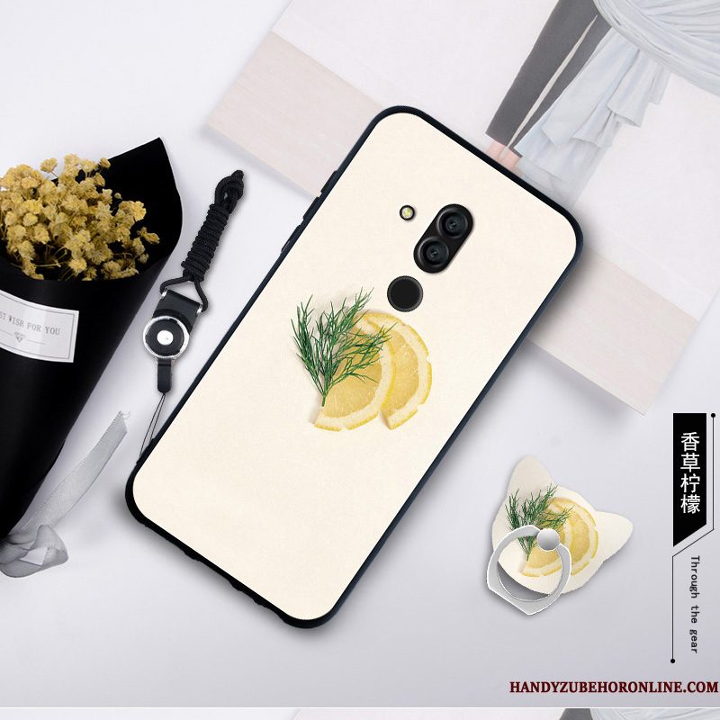 Hoesje Huawei Mate 20 Lite Zacht Skärmskydd Lichte En Dun, Hoes Huawei Mate 20 Lite Bescherming Anti-fall Tempereren