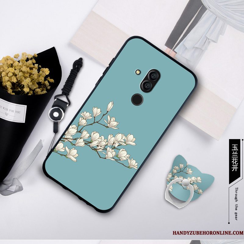 Hoesje Huawei Mate 20 Lite Zacht Skärmskydd Lichte En Dun, Hoes Huawei Mate 20 Lite Bescherming Anti-fall Tempereren