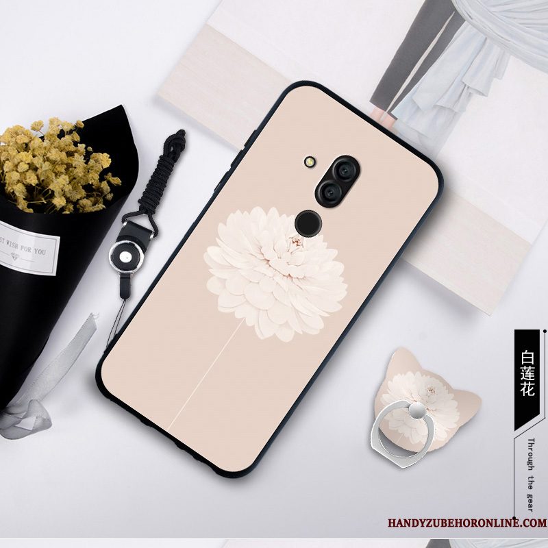 Hoesje Huawei Mate 20 Lite Zakken Telefoon Groen, Hoes Huawei Mate 20 Lite Hanger Anti-fall