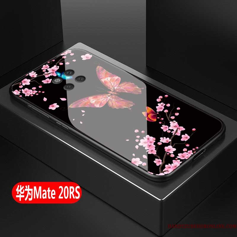 Hoesje Huawei Mate 20 Rs Scheppend Trend Anti-fall, Hoes Huawei Mate 20 Rs Zacht Persoonlijk Roze