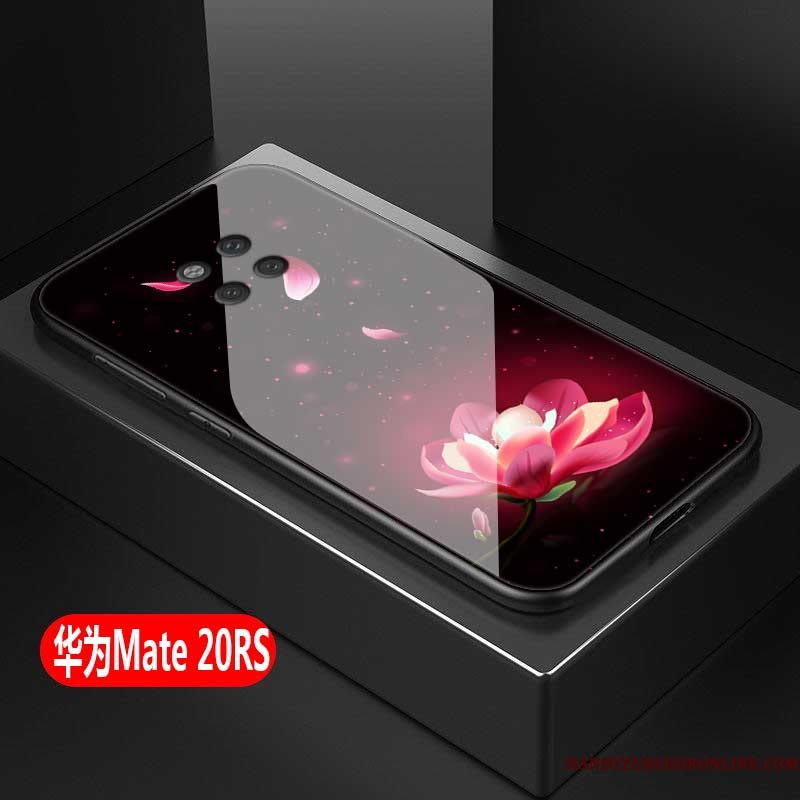 Hoesje Huawei Mate 20 Rs Scheppend Trend Anti-fall, Hoes Huawei Mate 20 Rs Zacht Persoonlijk Roze