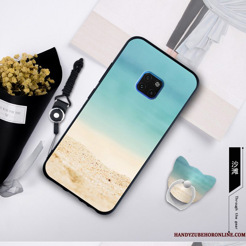 Hoesje Huawei Mate 20 Rs Zacht Wit Anti-fall, Hoes Huawei Mate 20 Rs Bescherming Trendtelefoon