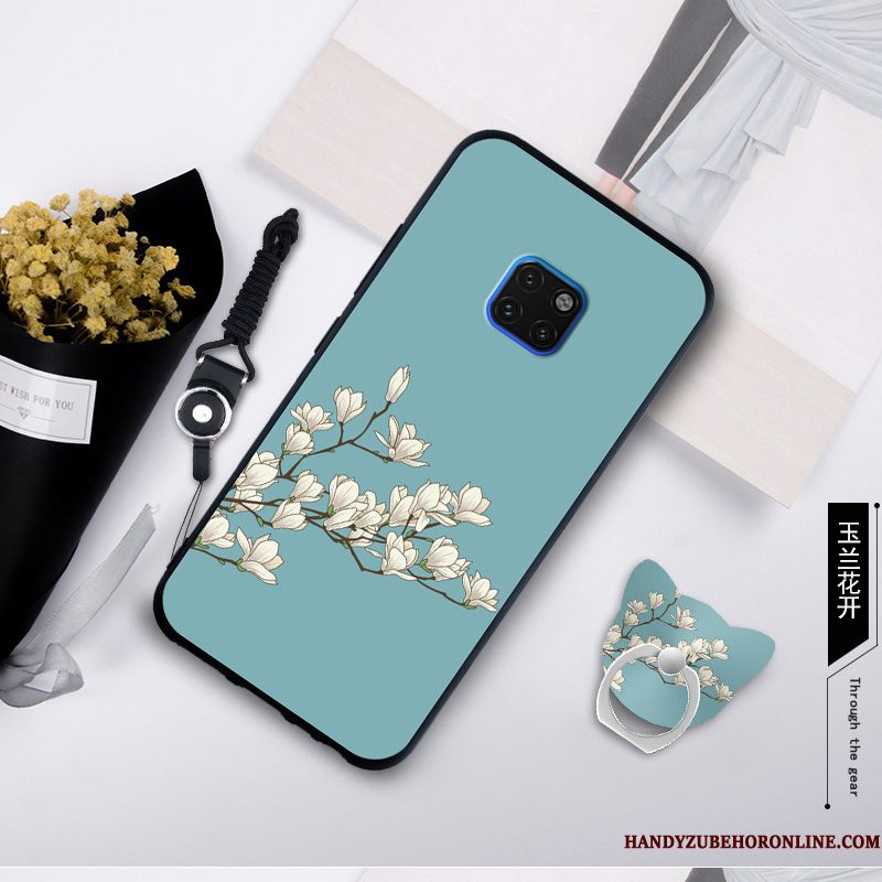 Hoesje Huawei Mate 20 Rs Zacht Wit Anti-fall, Hoes Huawei Mate 20 Rs Bescherming Trendtelefoon