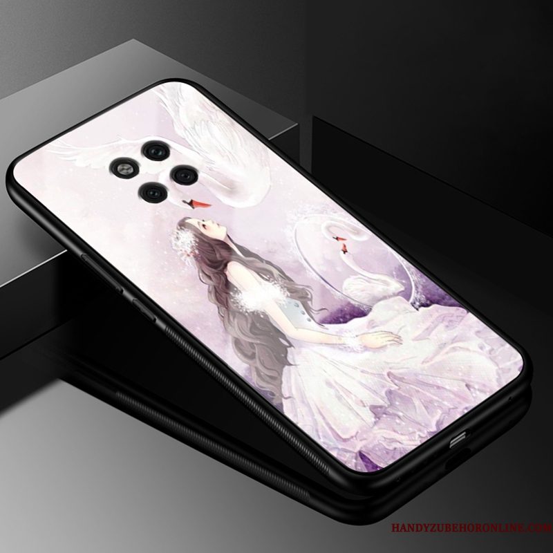 Hoesje Huawei Mate 20 Rs Zakken Glas Hard, Hoes Huawei Mate 20 Rs Zacht Trendy Merk Anti-fall