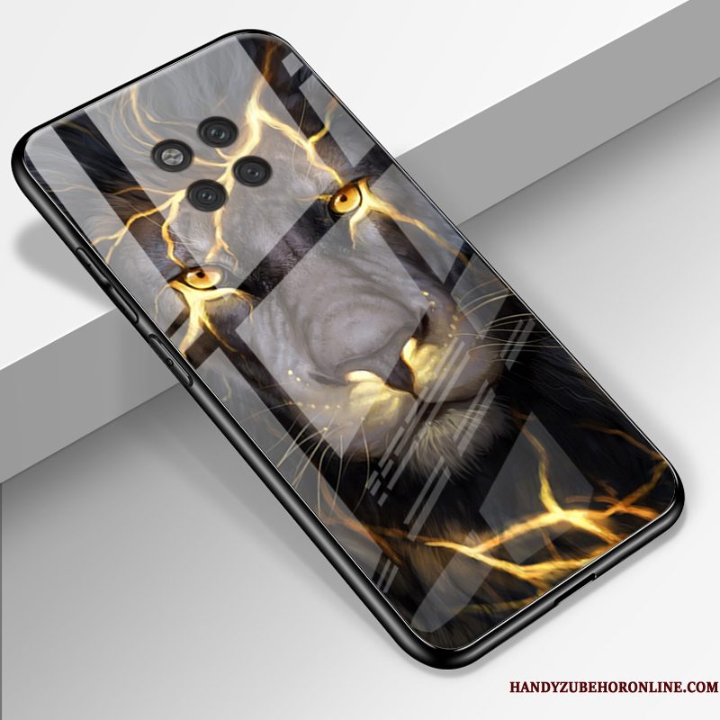 Hoesje Huawei Mate 20 Rs Zakken Rood Schrobben, Hoes Huawei Mate 20 Rs Bescherming Telefoon Glas