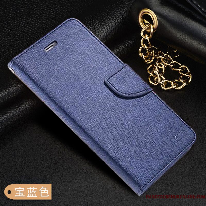 Hoesje Huawei Mate 20 X Folio Telefoon Blauw, Hoes Huawei Mate 20 X Zakken Jeugd Trend