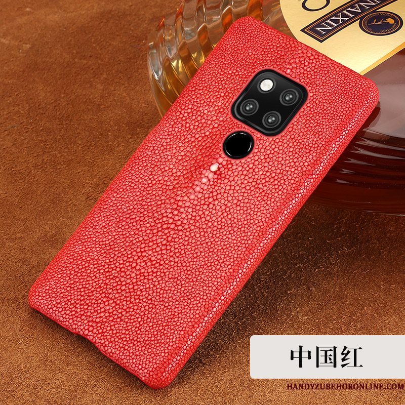 Hoesje Huawei Mate 20 X Luxe High End Pas, Hoes Huawei Mate 20 X Scheppend Purper Trendy Merk