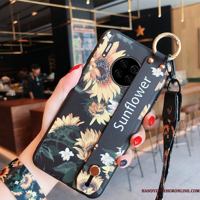 Hoesje Huawei Mate 30 Pro Bescherming Hanger Anti-fall, Hoes Huawei Mate 30 Pro Zakken Vers Trendy Merk