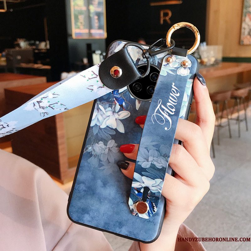 Hoesje Huawei Mate 30 Pro Bescherming Hanger Anti-fall, Hoes Huawei Mate 30 Pro Zakken Vers Trendy Merk