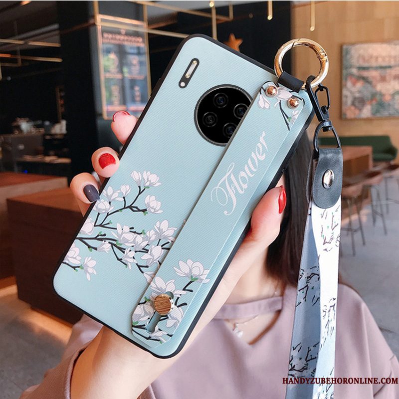 Hoesje Huawei Mate 30 Pro Bescherming Hanger Anti-fall, Hoes Huawei Mate 30 Pro Zakken Vers Trendy Merk