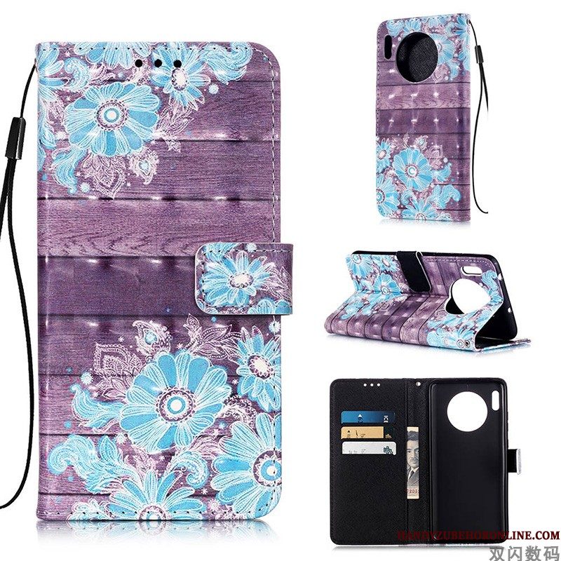 Hoesje Huawei Mate 30 Pro Bescherming Telefoon Anti-fall, Hoes Huawei Mate 30 Pro Zakken Wit