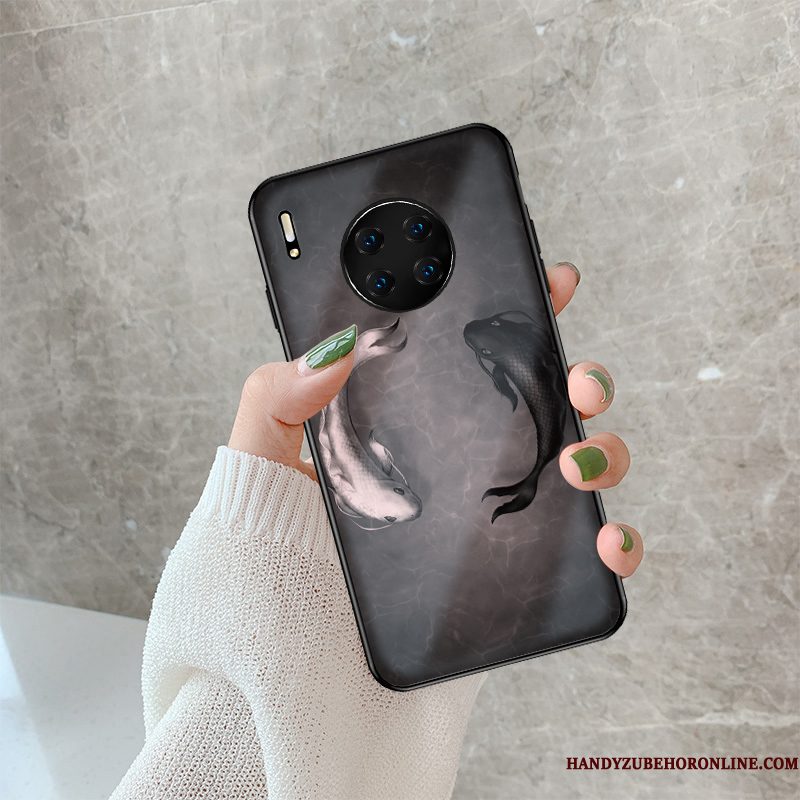 Hoesje Huawei Mate 30 Pro Scheppend Persoonlijk Het Uitstralen, Hoes Huawei Mate 30 Pro Mode Glas High End