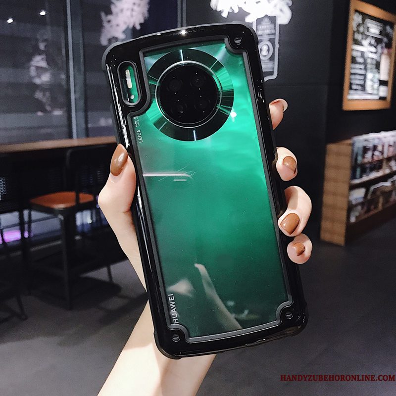 Hoesje Huawei Mate 30 Pro Zacht Telefoon Anti-fall, Hoes Huawei Mate 30 Pro Zakken Eenvoudige Doorzichtig