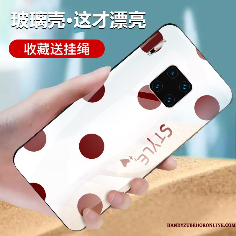 Hoesje Huawei Mate 30 Rs Bescherming Telefoon Anti-fall, Hoes Huawei Mate 30 Rs Geel Glas