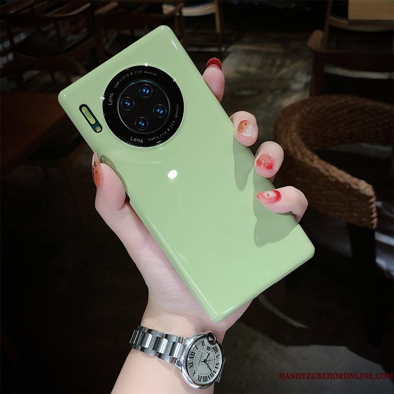 Hoesje Huawei Mate 30 Scheppend Anti-fall Purper, Hoes Huawei Mate 30 Bescherming Hard Persoonlijk