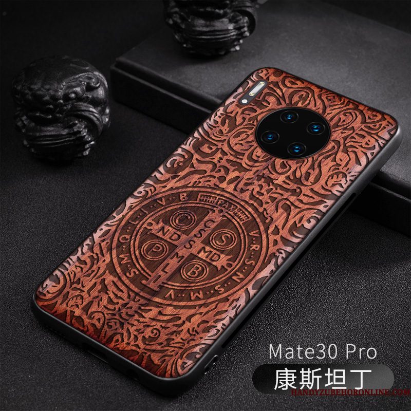 Hoesje Huawei Mate 30 Scheppend Pas Original, Hoes Huawei Mate 30 Zakken Telefoon Patroon