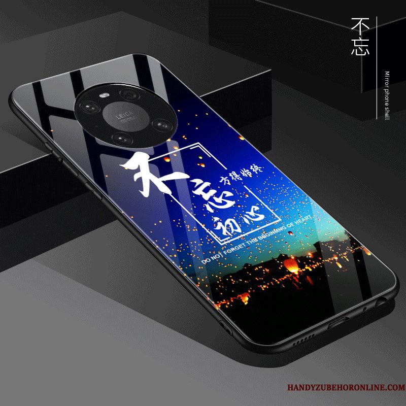 Hoesje Huawei Mate 40 Bescherming Glas Schrobben, Hoes Huawei Mate 40 Scheppend Persoonlijk Anti-fall
