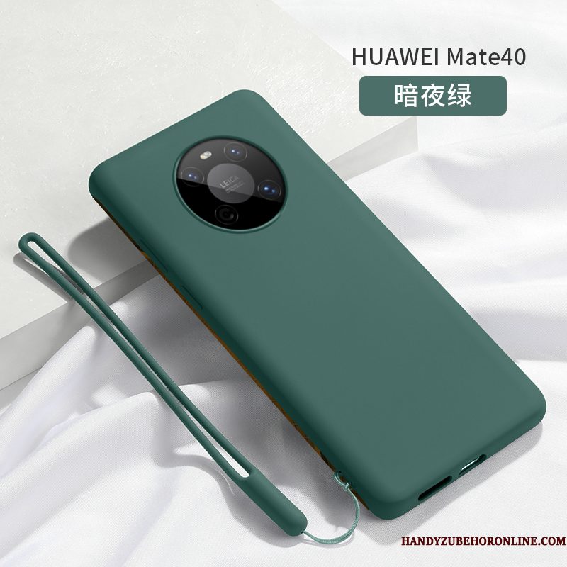 Hoesje Huawei Mate 40 Bescherming Lovers Nieuw, Hoes Huawei Mate 40 Zakken Net Red Dun