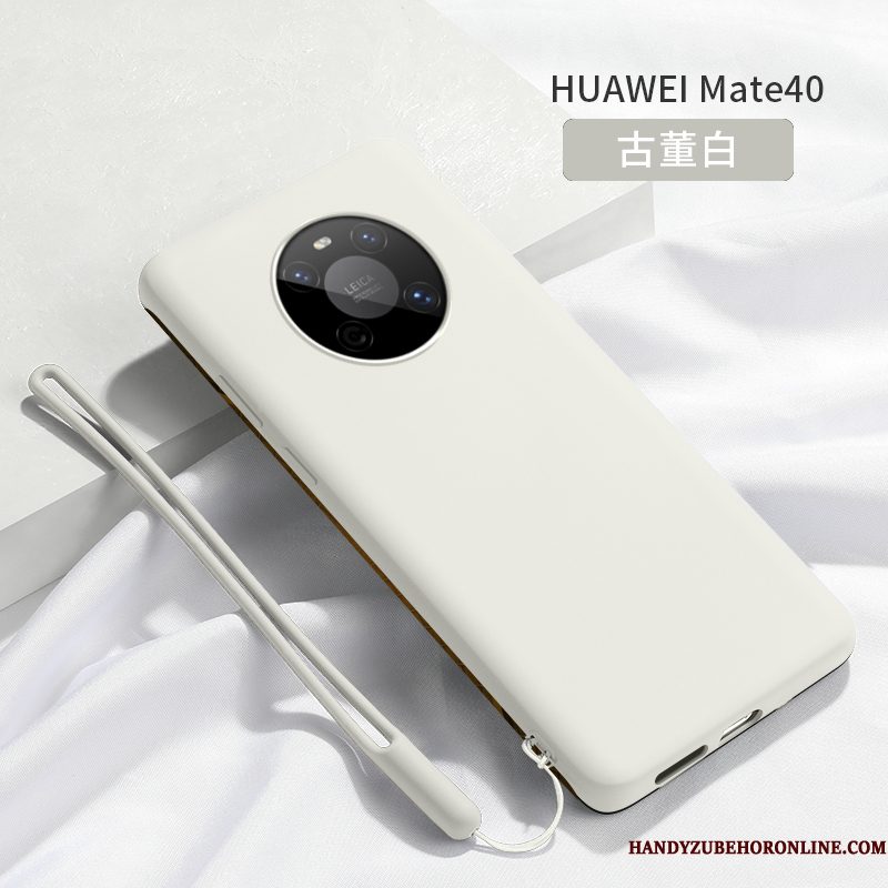 Hoesje Huawei Mate 40 Bescherming Lovers Nieuw, Hoes Huawei Mate 40 Zakken Net Red Dun