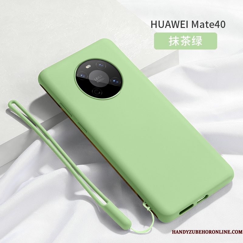 Hoesje Huawei Mate 40 Bescherming Lovers Nieuw, Hoes Huawei Mate 40 Zakken Net Red Dun