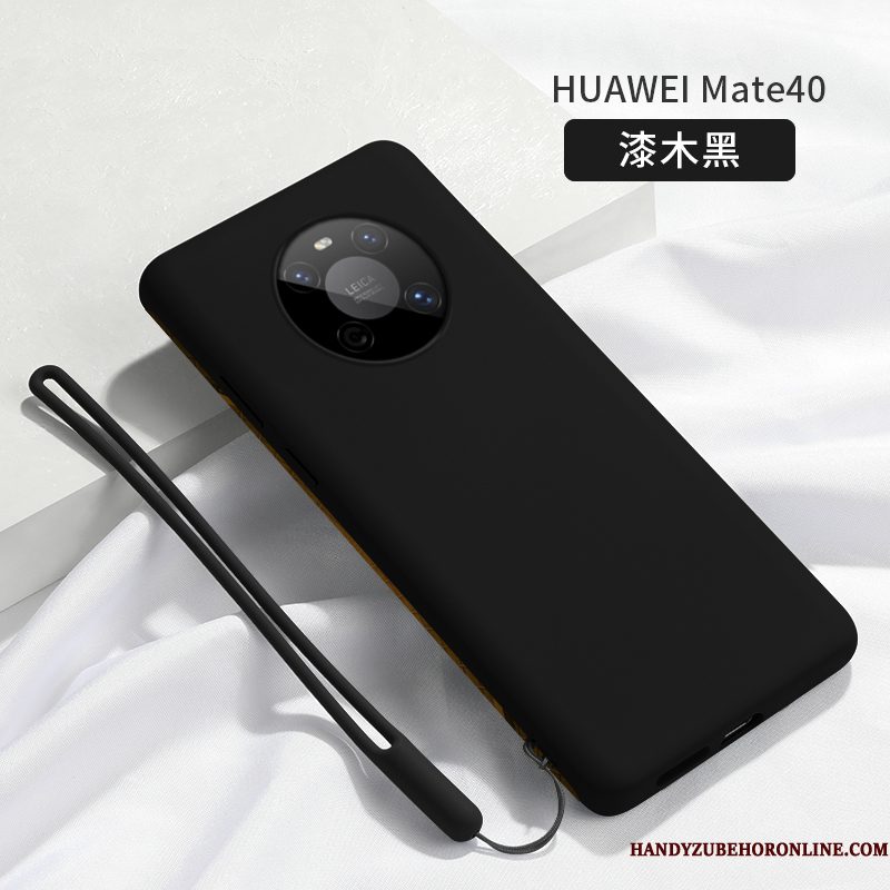 Hoesje Huawei Mate 40 Bescherming Lovers Nieuw, Hoes Huawei Mate 40 Zakken Net Red Dun