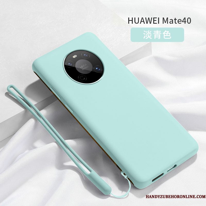 Hoesje Huawei Mate 40 Bescherming Lovers Nieuw, Hoes Huawei Mate 40 Zakken Net Red Dun