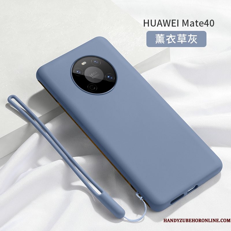 Hoesje Huawei Mate 40 Bescherming Lovers Nieuw, Hoes Huawei Mate 40 Zakken Net Red Dun