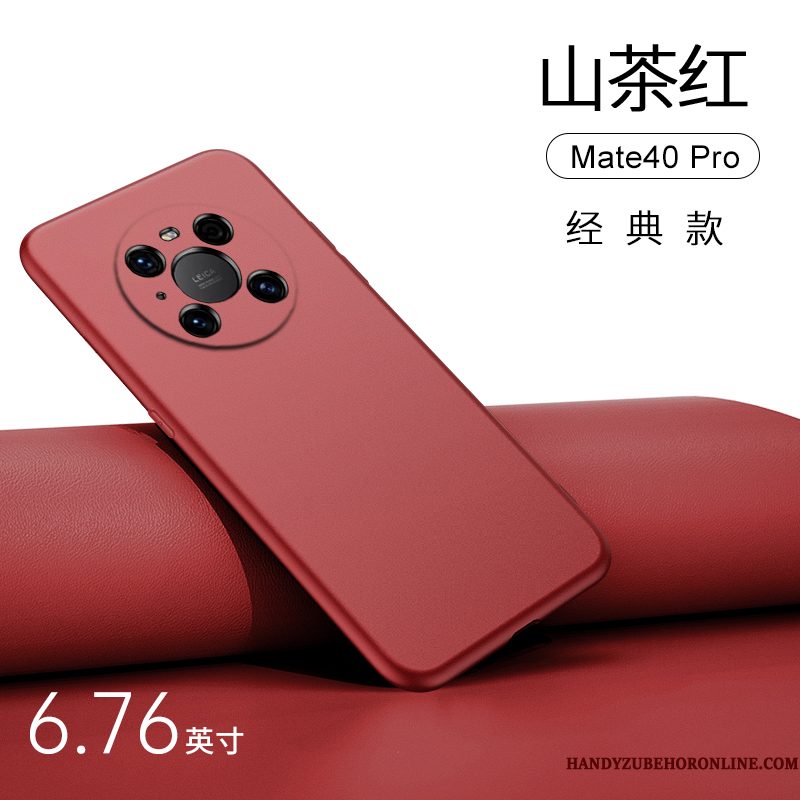 Hoesje Huawei Mate 40 Pro Bescherming Nieuw Groen, Hoes Huawei Mate 40 Pro Zakken Schrobben Eenvoudige