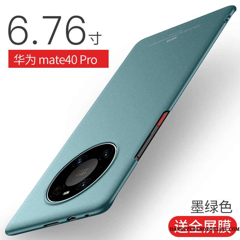 Hoesje Huawei Mate 40 Pro Bescherming Persoonlijk Blauw, Hoes Huawei Mate 40 Pro Dun Hard