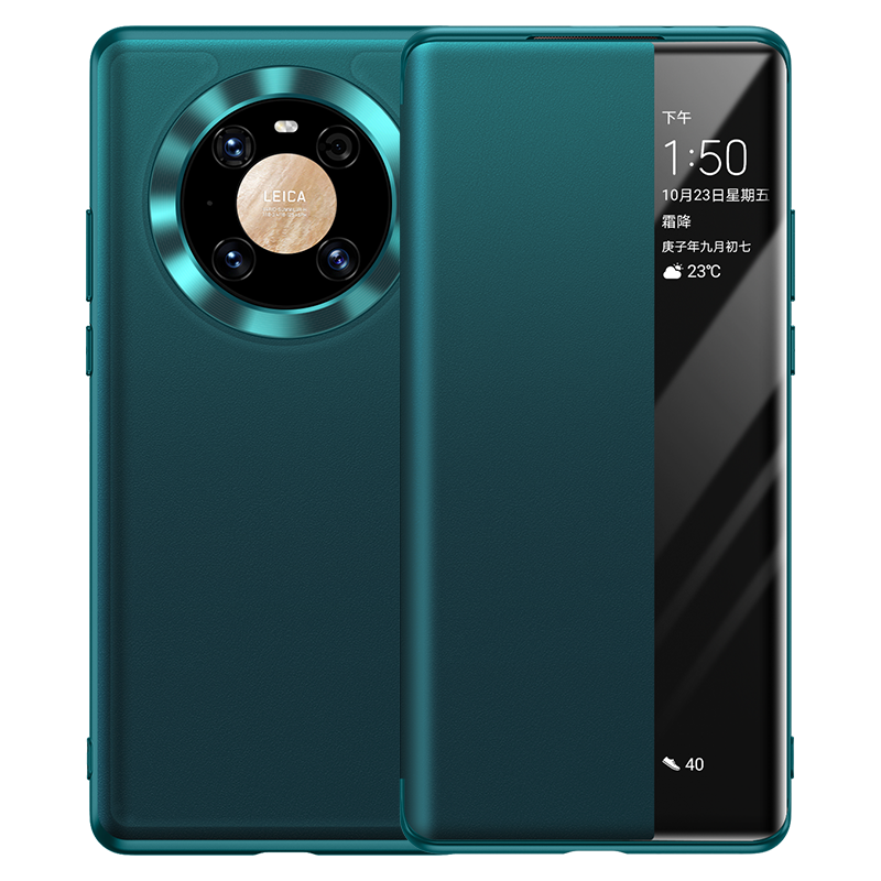 Hoesje Huawei Mate 40 Pro Folio Telefoon Rood, Hoes Huawei Mate 40 Pro Leer