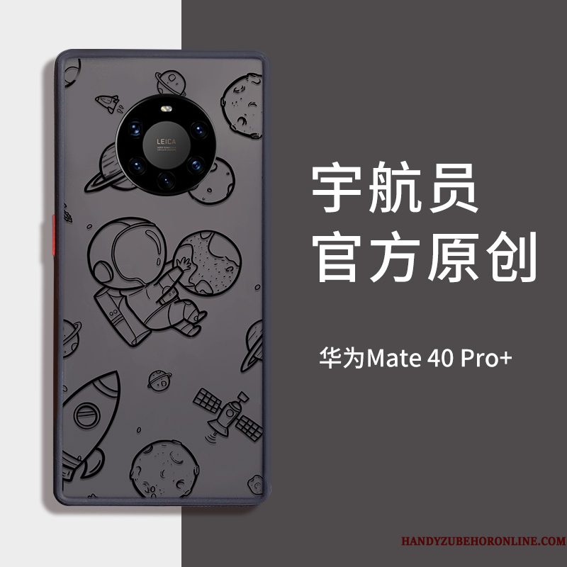 Hoesje Huawei Mate 40 Pro+ Scheppend Net Red Persoonlijk, Hoes Huawei Mate 40 Pro+ Spotprent Anti-fall Eenvoudige