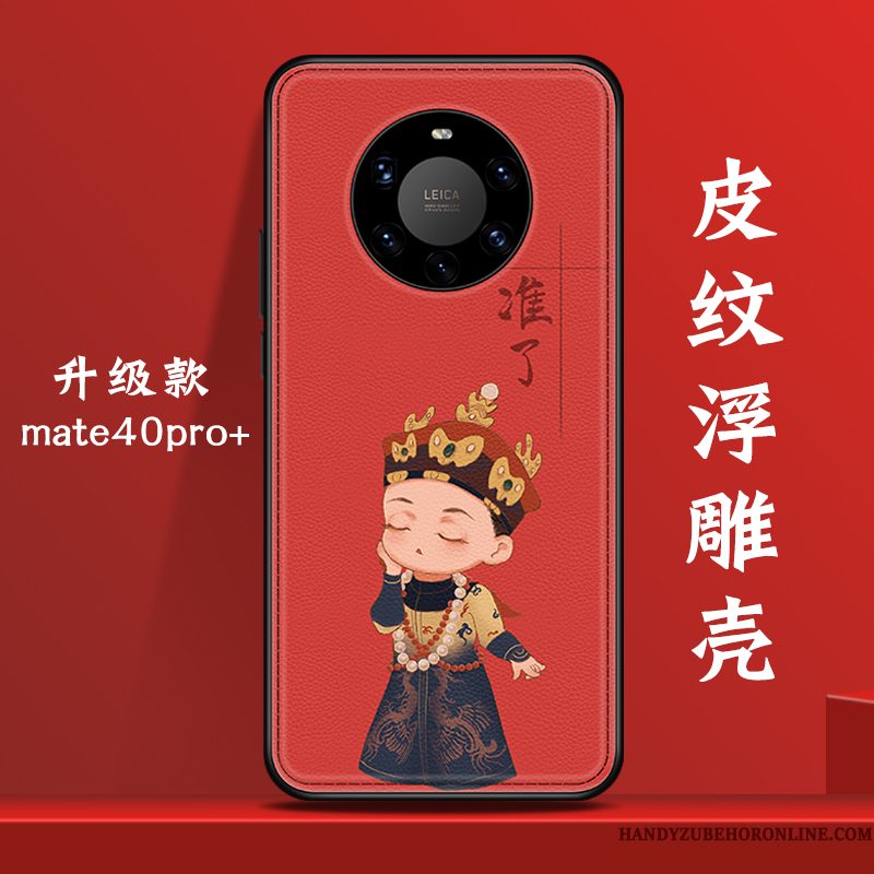 Hoesje Huawei Mate 40 Pro+ Zakken Groen Wind, Hoes Huawei Mate 40 Pro+ Scheppend Chinese Stijl Nieuw