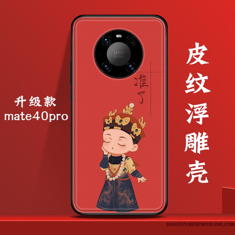Hoesje Huawei Mate 40 Pro Zakken Telefoon Original, Hoes Huawei Mate 40 Pro Scheppend Anti-fall Nieuw