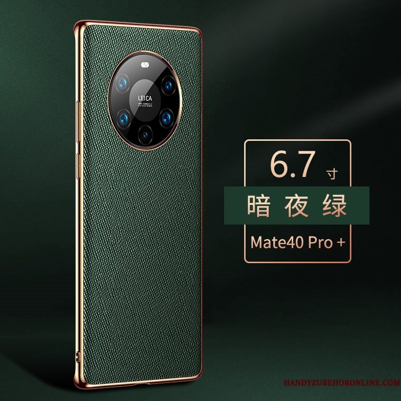 Hoesje Huawei Mate 40 Pro+ Zakken Telefoon Purper, Hoes Huawei Mate 40 Pro+ Bescherming High End Anti-fall