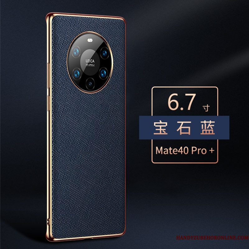 Hoesje Huawei Mate 40 Pro+ Zakken Telefoon Purper, Hoes Huawei Mate 40 Pro+ Bescherming High End Anti-fall