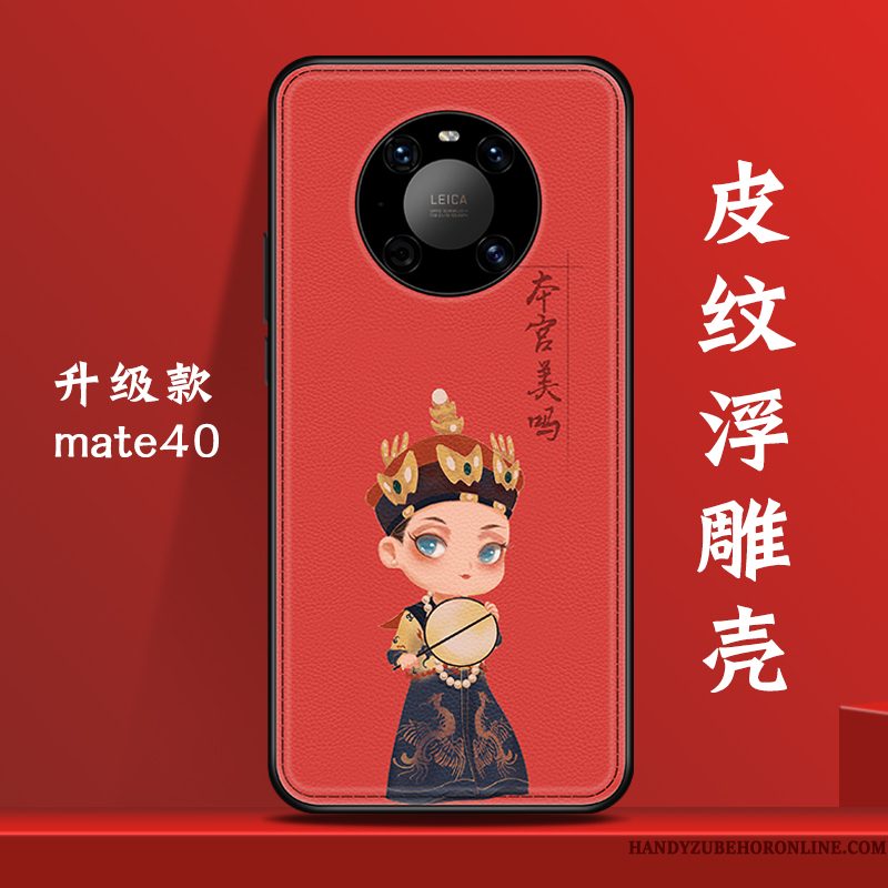 Hoesje Huawei Mate 40 Zakken Persoonlijk Original, Hoes Huawei Mate 40 Scheppend Telefoon Chinese Stijl