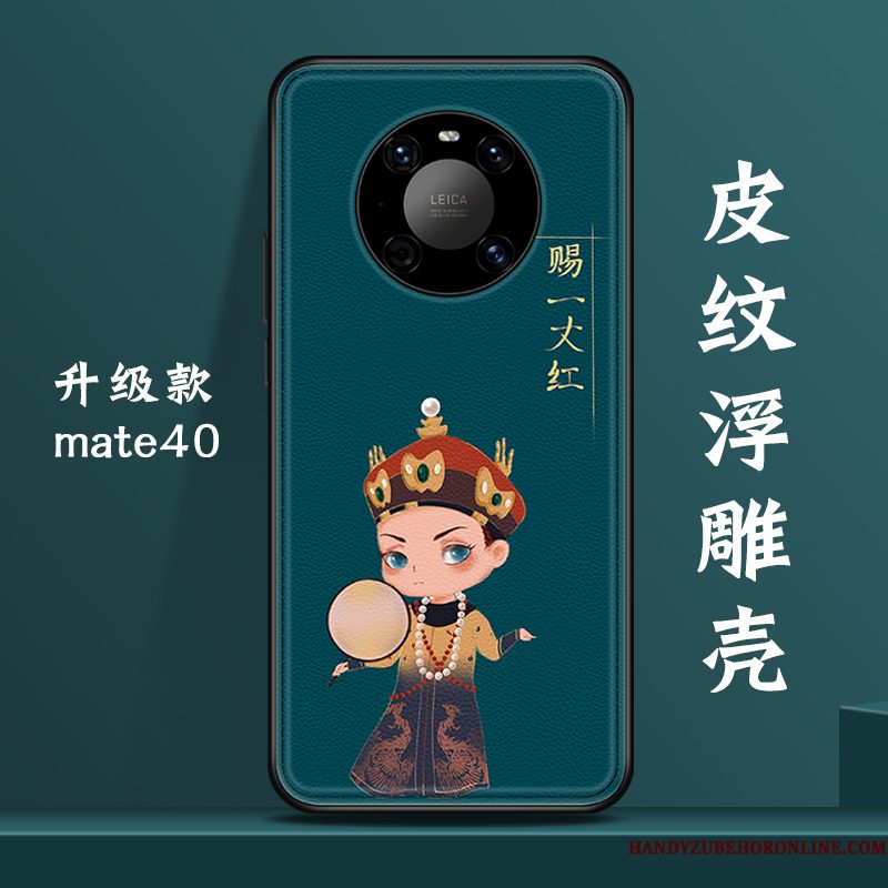 Hoesje Huawei Mate 40 Zakken Persoonlijk Original, Hoes Huawei Mate 40 Scheppend Telefoon Chinese Stijl