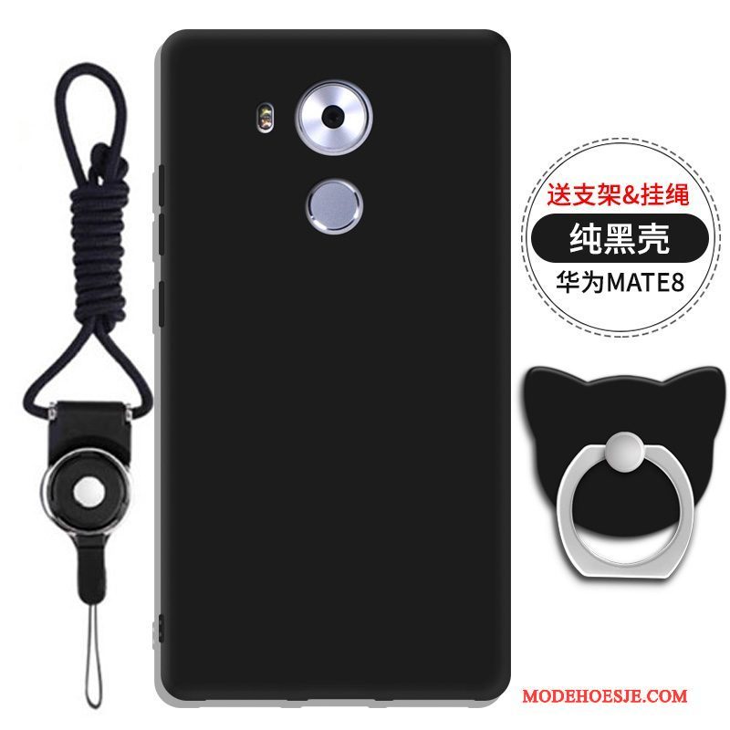Hoesje Huawei Mate 8 Ondersteuning Telefoon Driedimensionaal, Hoes Huawei Mate 8 Zakken Anti-fall Hanger