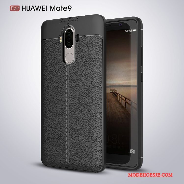 Hoesje Huawei Mate 9 Bescherming Anti-fall Grijs, Hoes Huawei Mate 9 Scheppend Eenvoudige Persoonlijk