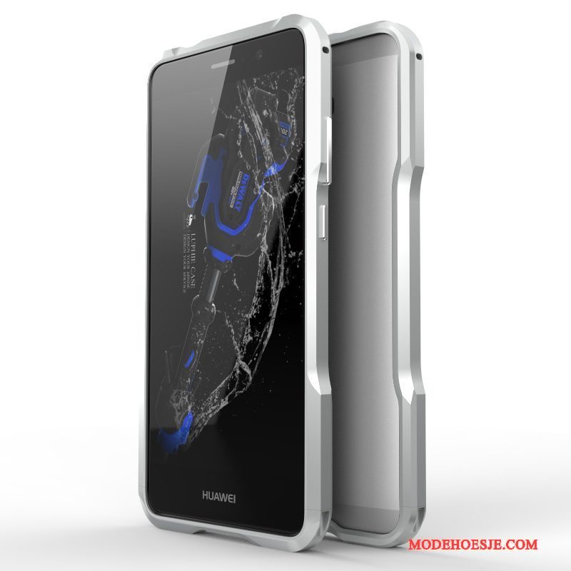 Hoesje Huawei Mate 9 Metaal Rozetelefoon, Hoes Huawei Mate 9 Bescherming Omlijsting
