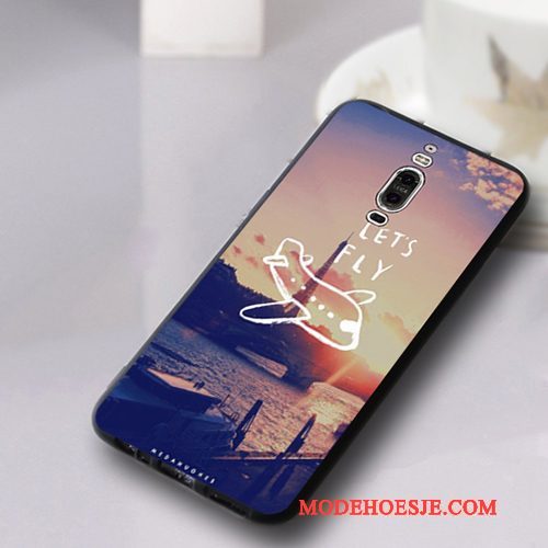 Hoesje Huawei Mate 9 Pro Bescherming Anti-falltelefoon, Hoes Huawei Mate 9 Pro Siliconen Hanger Wit